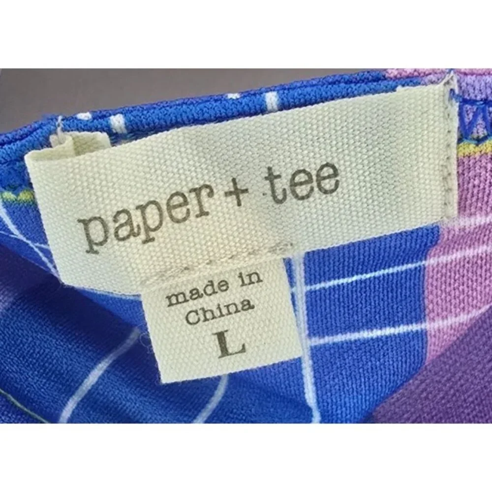 Plaid Halter Crop Top By Paper + Tee In Multicolor - Picture 3 of 4